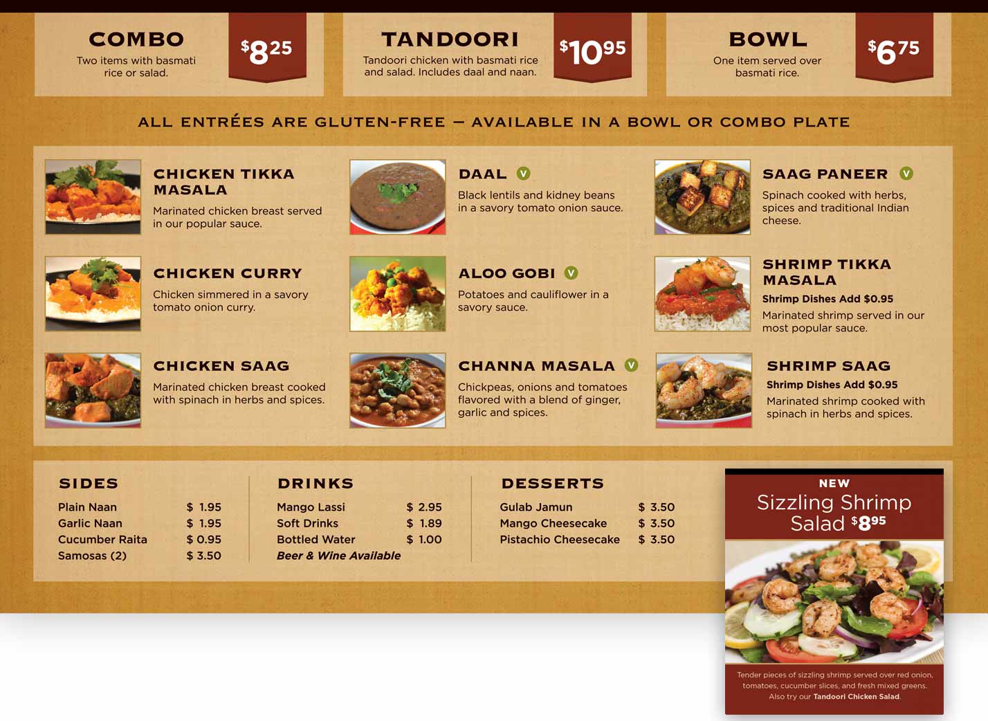 restaurant menu design bear